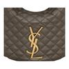 SAINT LAURENT Sheepskin Handbag Women's Light Musk 858160-AAANG-3212