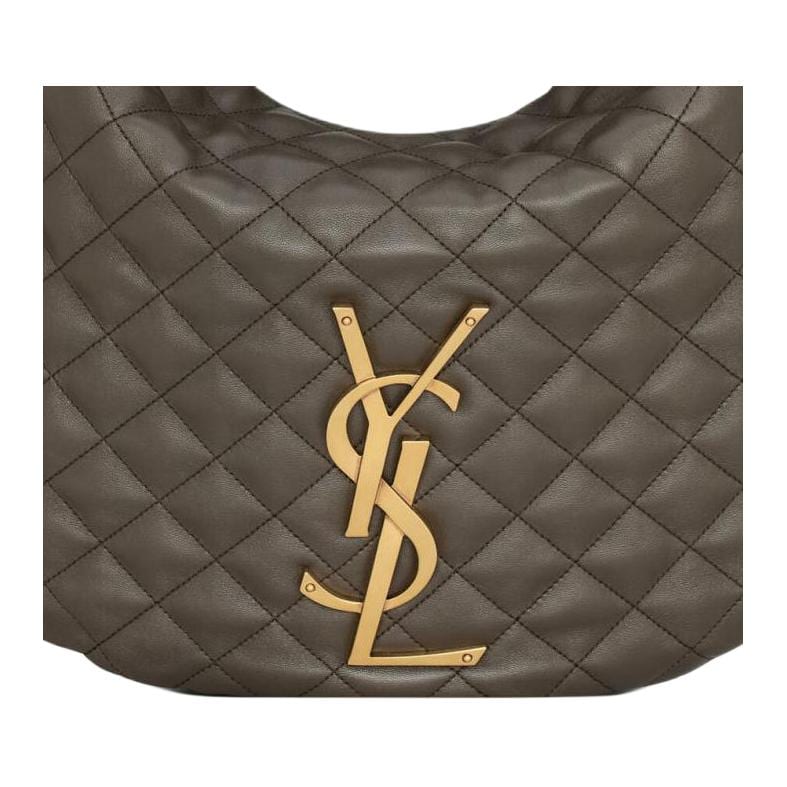 SAINT LAURENT Sheepskin Handbag Women's Light Musk 858160-AAANG-3212