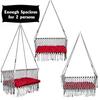 Premium Large Double Seater Swing Chair/Hanging Hammock Swing Chair for 2 People/Jhula for Adults & Kids/ 2 Seater Swing for Balcony