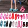 Colorful Foot Length 2.2cm Fashion Doll Shoes High Heels Shoes 1/6 Dolls Boot Accessories