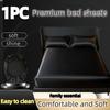 Solid Color Mattress Cover Satin Silk Mattress Pad Bed Cover Bedspread  Bedroom