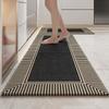 Коврик для кухни, Быстросохнущий, Не требующий стирки, Протираемый коврик-полоска, Простой нескользящий коврик для ног, Грязеотталкивающий придверный коврик