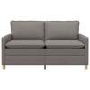 Sofa Taupe 156 x 81 x 87.5 cm Fabric