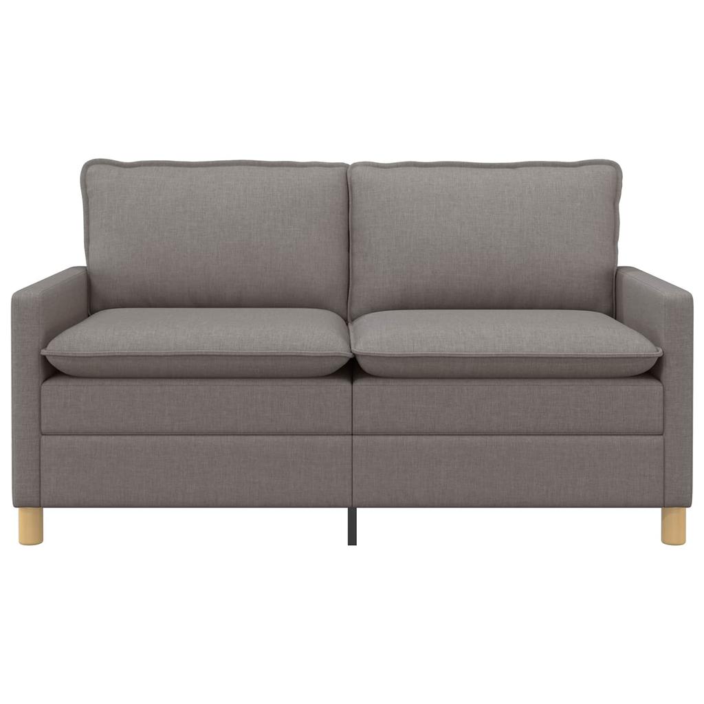 Sofa Taupe 156 x 81 x 87.5 cm Fabric