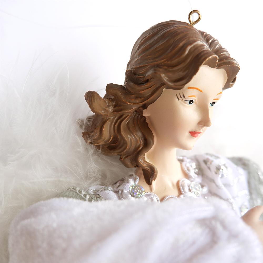 Рождественский кулон, кукла-ангел, украшения для дома, винтажная домашняя подвесная милая кукла-ангел, Рождественский декор, кулон-ангел, игрушка, новогодние детские подарки