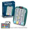 Музыкальный ритм Электронная настольная игра Детские игрушки Подсветка Музыка Быстрое нажатие кнопки Настольный игровой автомат Монтессори Кармашки Дорожная игрушка