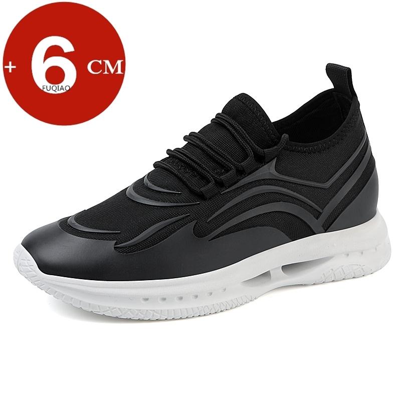 Новые повседневные кроссовки Мужская обувь с лифтом Спортивная обувь со скрытыми каблуками Обувь для увеличения роста на 6 см Мужская обувь для повседневной жизни