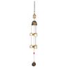 Hanging Ornament Good Luck Feng Shui Color Bells Wind Chimes China Home Decor(Leaves)