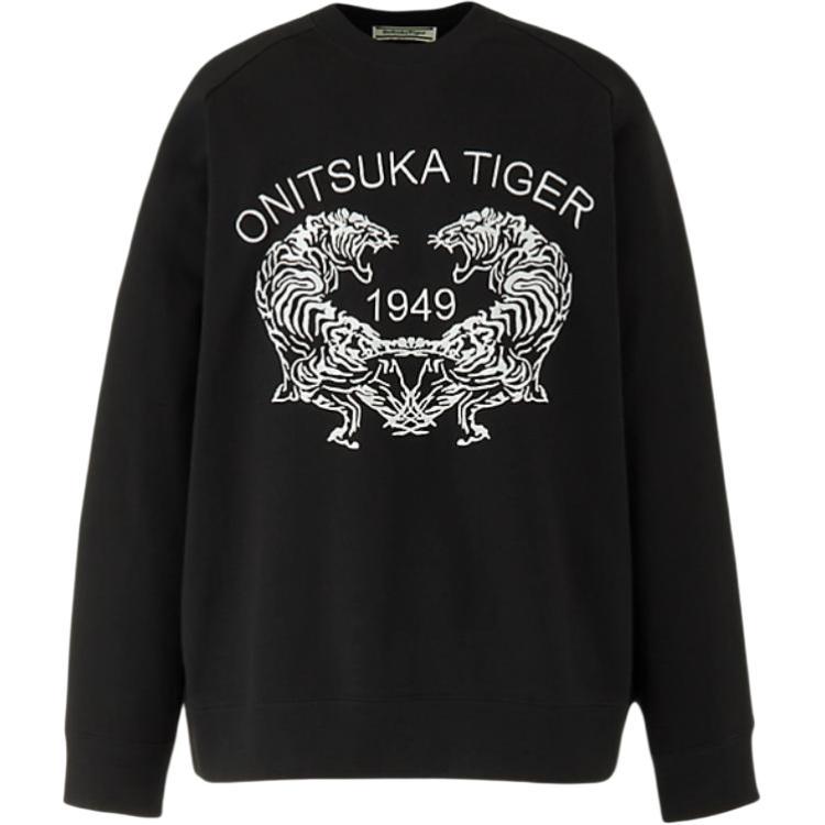 Onitsuka Tiger Sweatshirt Unisex Black 2183B497-001