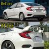 Задний спойлер в стиле Type-R для Honda Civic Hatchback Sedan 2023+ (11-е поколение, без сверления)