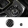 For Mazda CX-5 CX5 2017 2018 Car Central Control Multimedia Knob Ring Decoration Cover Sticker Auto Accessories Carbon Fiber