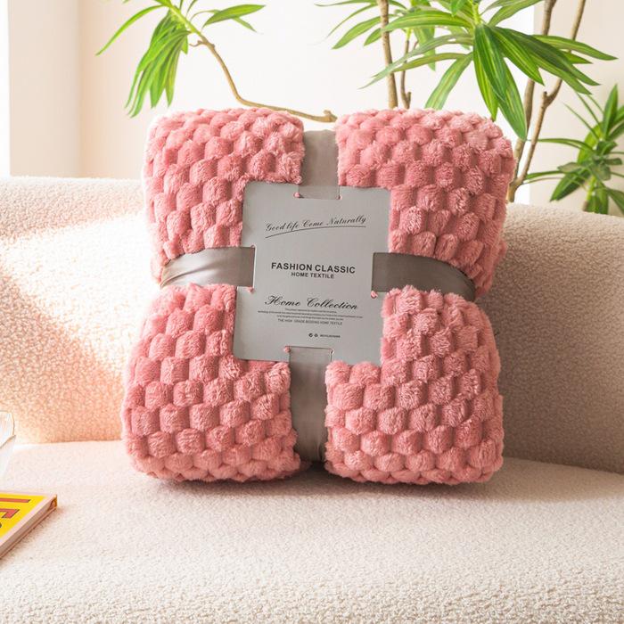 Тяжелое золотисто-черепаховое бархатное одеяло 2025