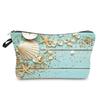 Женская косметичка с принтом океана и пляжа, органайзер для туалетных принадлежностей, дорожный чехол для хранения 6414