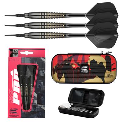 Набор дротиков Team Pro Series 2BA из латуни и кошелек-кейс Takoma Icon Mitsumasa Hoshino