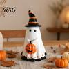 Halloween Party Supplies Ghost Ornament, Cute Tabletop Sculpture, Durable Resin Rustic Decorations Table for Home Festive Shelf Centerpiece