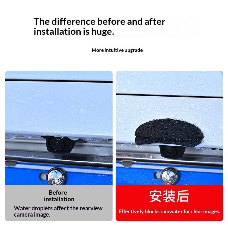 Waterproof Backup Camera Silicone Case with Superior Adhesive Prevents Weather Damage