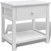 VidaXL Bedside Table Wood White