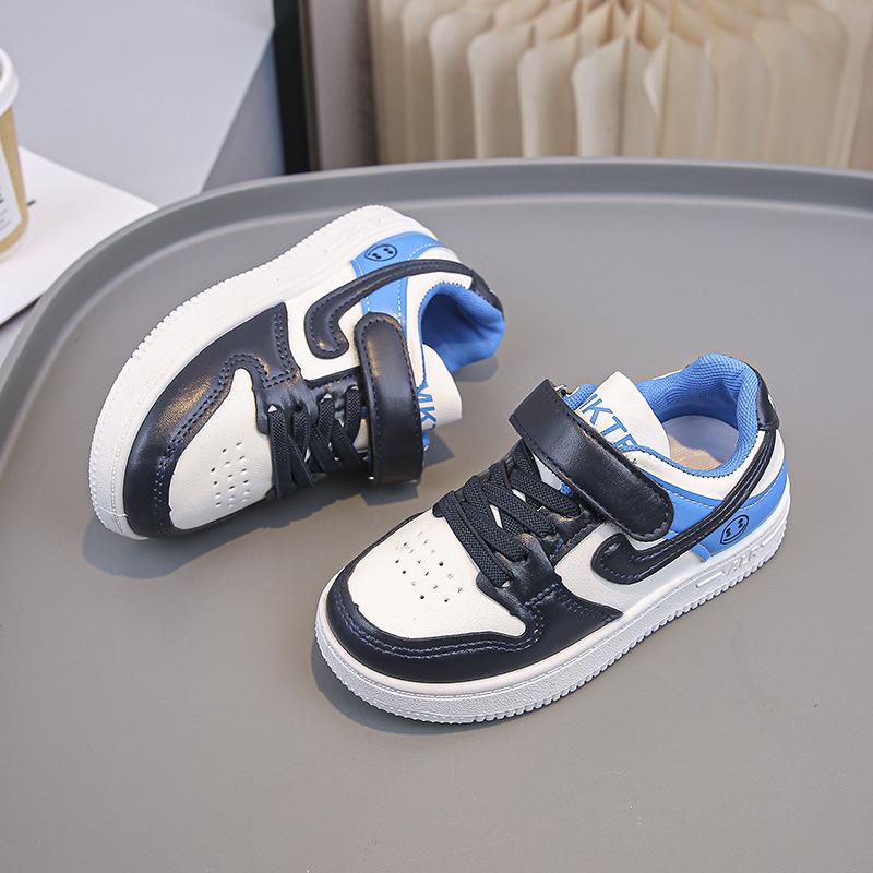 Детская спортивная обувь осень мальчики и девочки повседневные кеды удобные низкие AJ дышащие мягкая подошва стиль универсальный