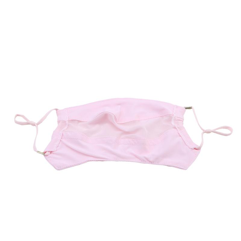 Летняя тюлевая дышащая маска для лица с защитой от ультрафиолета для вождения, защита лица от солнца из ледяного шелка, женская