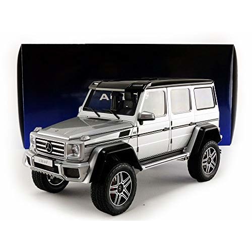 AUTOart 1/18 Scale Mercedes-Benz G500 4x4 Squared Silver Finished Product