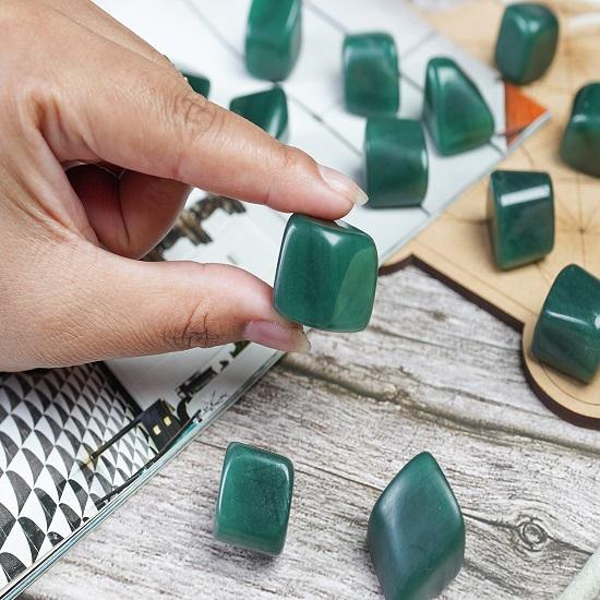 Зеленые камни для мочи Avent, Рейки Чакра, лечебная декоративная галька, наполнители для ваз, камень для ювелирных изделий, подарочный набор, набор из 13 предметов