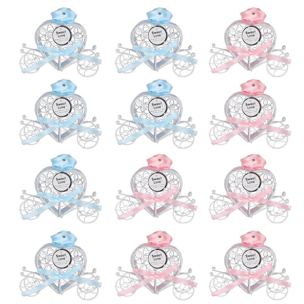 6 шт. Железная коробка конфет в форме сердца, шоколадные конфеты, баночка Ornamnet, украшение для свадебной вечеринки