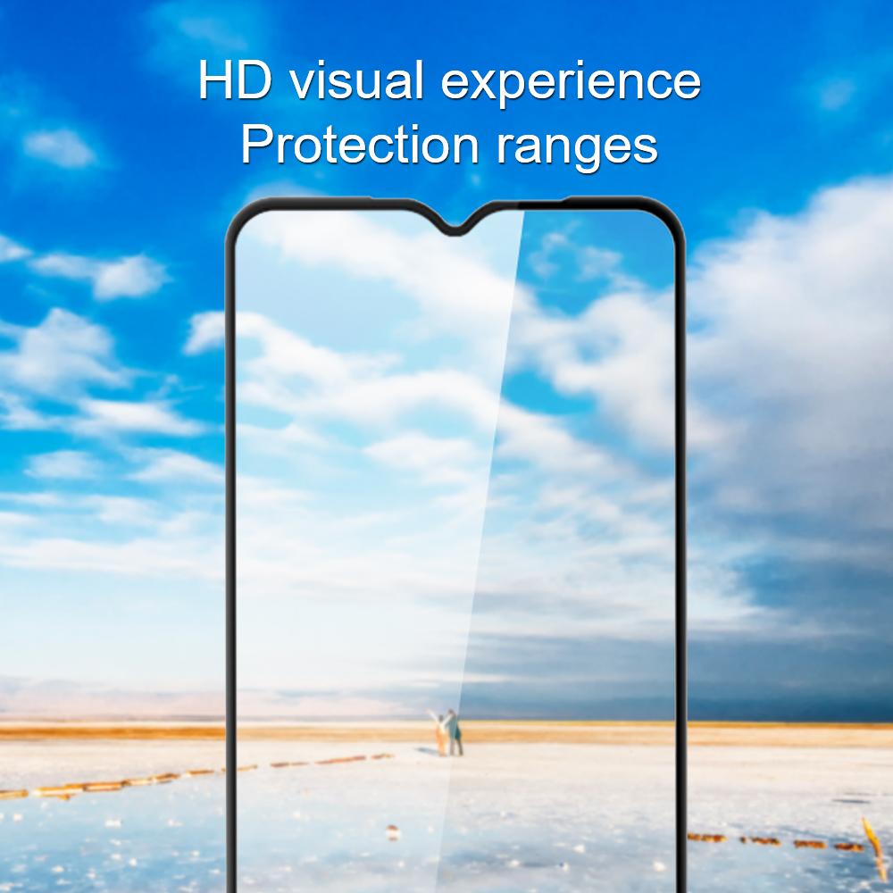 AMORUS 2 шт. Защитная пленка из закаленного стекла для Oppo A58 4G с шелкографией и защитой от отпечатков пальцев