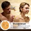 Силиконовая щетка для ванны, отшелушивающая щетка для чувствительной кожи, с массажными колоннами, противоскользящая