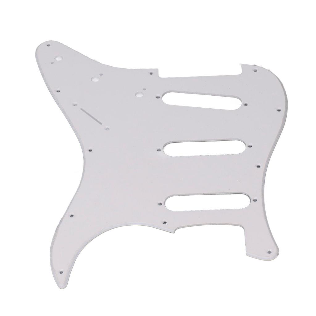 ПВХ Пикгард для гитары 11 монтажных отверстий Устойчивая к царапинам пластина SSS Накладка Замена для Strat ST Style