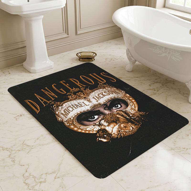 Michael Jackson Dangerous Living Room Nonslip Area Rug Soft Carpet For Bedroom Gameoom Playroom Sofa Office Home Decor Doormat