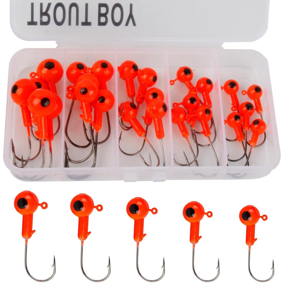 25 шт. 2 цвета рыболовные крючки коробка кривошипный колючий рыболовный крючок с коробкой крючок из углеродистой стали морской карп