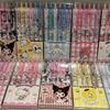 6 шт. Sanrio Hello Kitty Pochacco Cinnamoroll Kuromi Melody Мультяшная нажимная ручка Гелевая ручка Быстросохнущая Канцелярские товары Школьные принадлежности