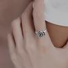 Self for Protection Ring Functional Hidden Cool Finger Ring Hip Hop Finger Rings for Men Women Dainty Rose Ring For Wome