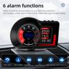 F15 Car HUD HeadsUp HD Display OBD GPS Dual System Multifunctional LCD