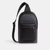 West Pack In Signature Canvas Gunmetal Charcoal Black