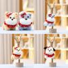 Cute Lace Fluffy Dog Plush Toy Keychain Adorable Gift For Children Soft Doll