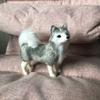 Animal Cute Husky Plush Toy Lifelike Lifelike Dog Plush Toy Simulated Dog Stuffed Doll  Child