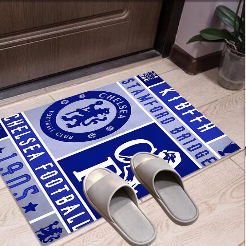 Chelsea F.C Pattern Rug, Indoor/Outdoor Mat, for Picnic, Gameroom, Bedroom, Office, Living Room, Home Decor Carpet, Birthday Gift
