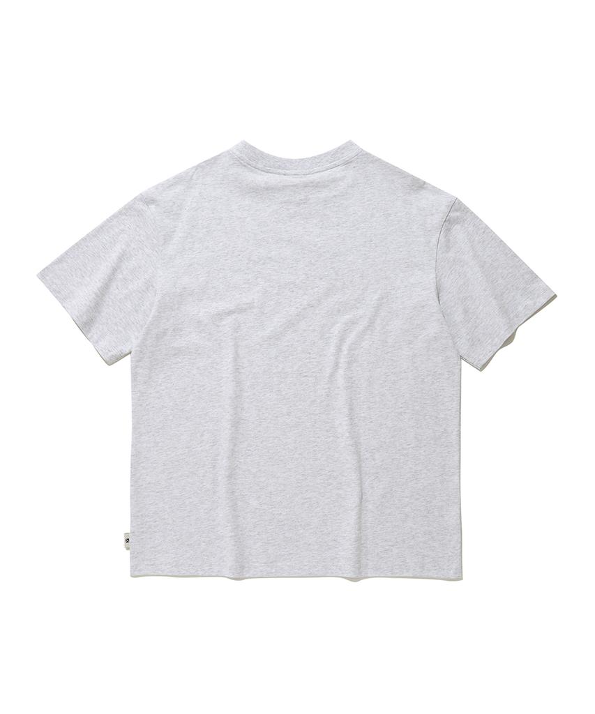 KULTE Rope Logo Print T-Shirt_L.M.Grey