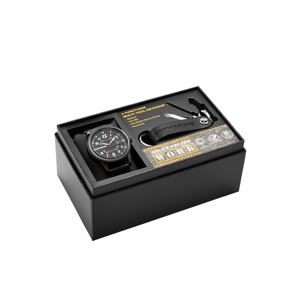 Skechers НАБОРЫ Мужские часы SR8505 Черные,