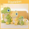 Eyes Big Cute Dinosaur Cartoon Plush Toy Short Pp Cotton Filled Decoration Doll