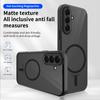 For Samsung Galaxy A57 5G Magnetic Case Skin Touch Matte PC + TPU Anti-Drop Phone Cover
