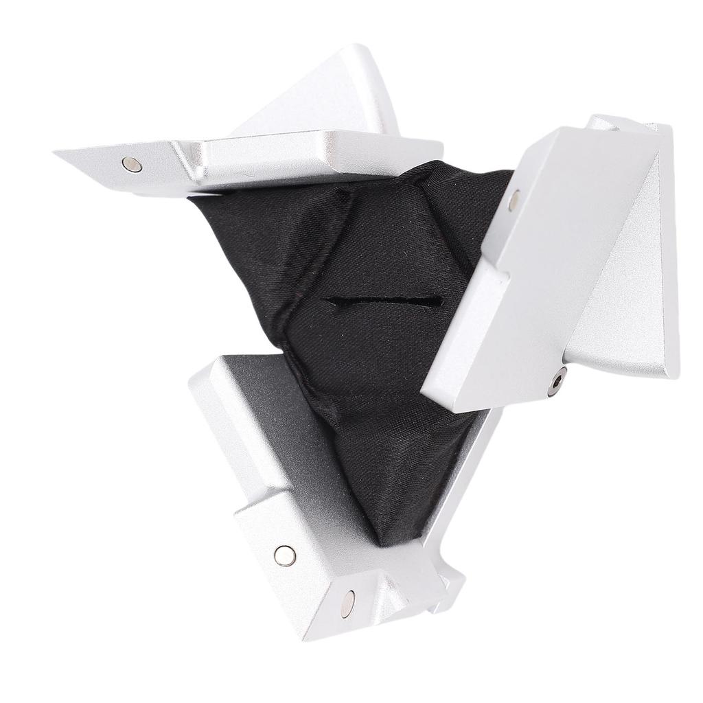 Кинетическая коробочка для кольца из алюминиевого сплава, магнитная складная витрина для ювелирных изделий, держатель для помолвочного кольца для