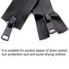 Куртка Водонепроницаемая Швейные Инструменты и Принадлежности Двойной Бегунок Молния Молнии DIY Шитье Потайная Молния