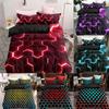 Three-Piece Bedding Home Textile Three-Dimensional 3D Digital Printing Quilt Cover Bed Sheet Kit