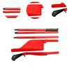 5pcs Portable Gutter Cleaning Tool Plastic Handle Leaf Cleaning Tools  Gutter Maintenance