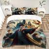 3pcs Hogwarts Bedding Set. Soft and Comfortable with No Core Included (1x Duvet Cover + 2x Pillow Covers) yy251010160