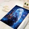 Magic School Owl Carpet Rug for Living Room Bedroom Home Sofa Decoration,Kids play Non-slip Floor Mat