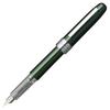 Platinum Fountain Pen Plaisir Fine Nib Green PGB-1000#41-2 - Elegant Writing Instrument