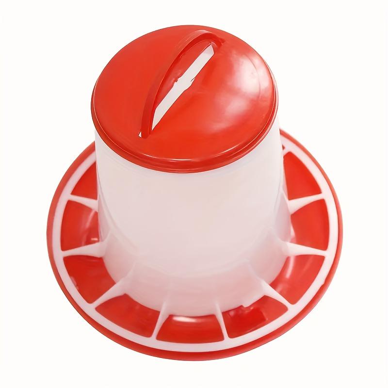 Chick Quail Hanging Feeder Set, Outdoor Farm Chicken House Chick Feeder and Water Container, Poultry Feeding Kit